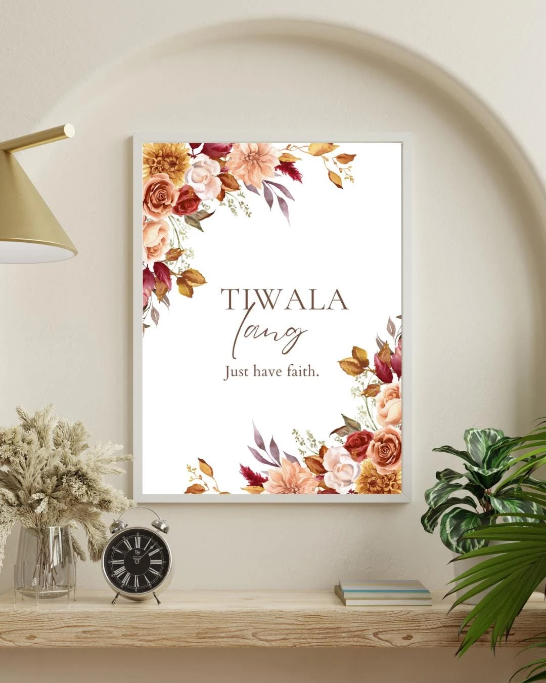 [Digital Download] Tiwala Lang – Just Have Faith | Filipino Quote Wall Art Print — photo 1