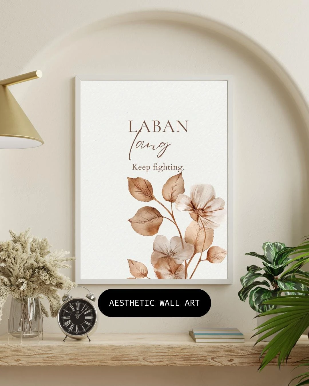 [Digital Download] Laban Lang – Just Keep Fighting | Filipino Quote Wall Art Print — photo 3